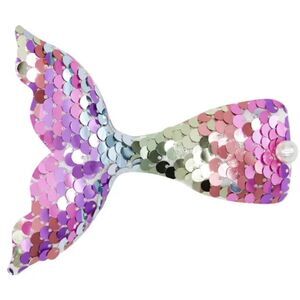 New SEQUIN MERMAID TAIL HAIR CLIP